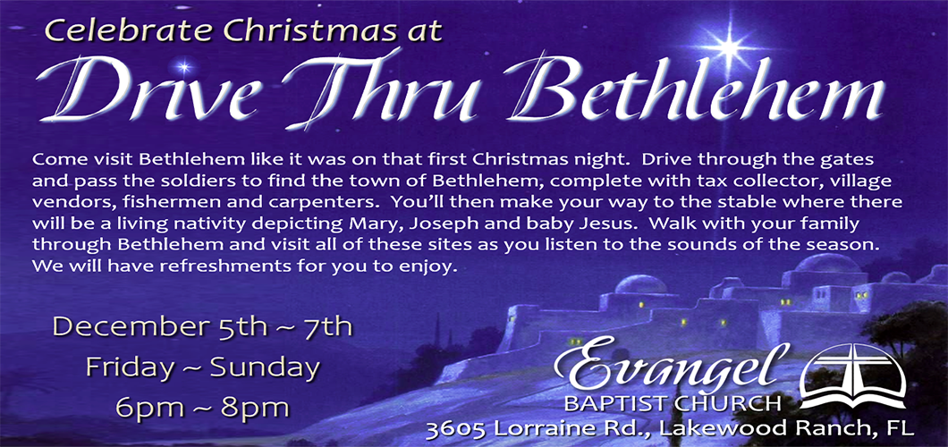 Drive Through Bethlehem